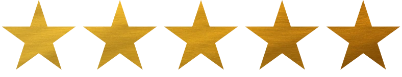 5 gold stars